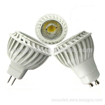 high lumen COB gu 5.3 led spotlight dimmable